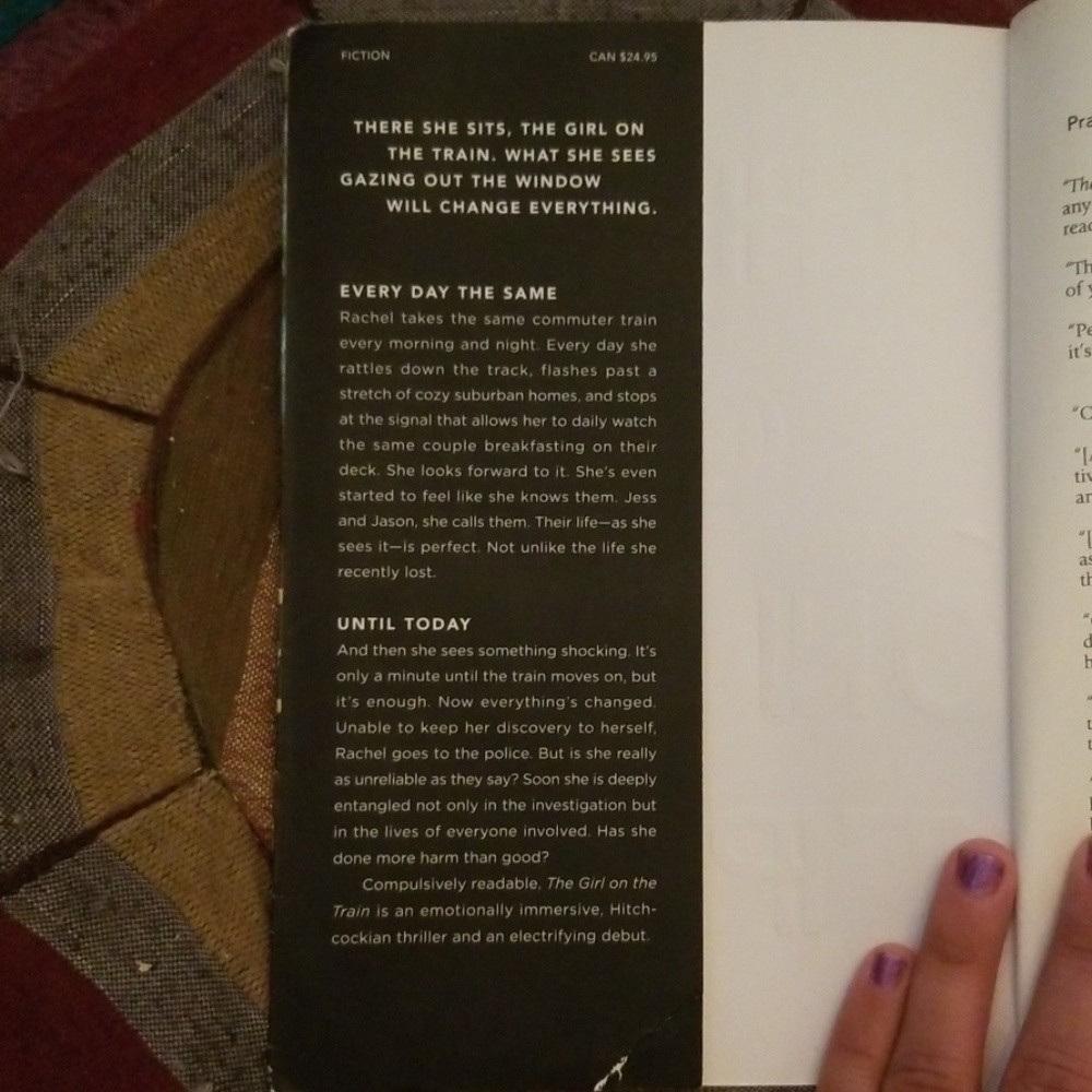 The Girl on the Train - by Paula Hawkins - Picture 3 of 4